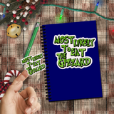 Christmas Stickers/ Funny Grinchy Quote Eat The Gizzard Laptop Decal, Planner, Journal Vinyl Stickers