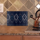 Aztec Cutting Board/ Southwestern Geometric Navy And White Tribal Kitchen Décor Gift
