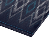 Aztec Cutting Board/ Southwestern Geometric Navy And White Tribal Kitchen Décor Gift