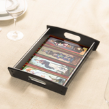Haunted Mansion Wood Serving Tray/ Stretching Room Portraits Coffee Table/ Cookie Tray