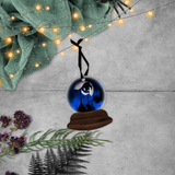 Halloween Snow Globe Ornaments/ Oogie Boogie Night Sky Tree Ornament