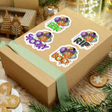 Halloween Stickers/ Party Balloon EEK, BOO, SPOOKY And RIP Laptop Decal, Planner, Journal Vinyl Sticker Pack