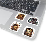 Halloween Stickers/ Gothic Witch’s Apothecary Fantasy Collection Laptop Decal, Planner, Journal Vinyl Sticker Pack