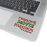 Christmas Stickers/ Movie Marathon Marquee Letter Lights Laptop Decal, Planner, Journal Vinyl Stickers