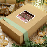 Christmas Stickers/ Kringle Candy Company Laptop Decal, Planner, Journal Vinyl Stickers