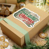 Christmas Stickers/ Old Fashion Twas The Night Before Laptop Decal, Planner, Journal Vinyl Stickers