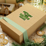 Christmas Stickers/ Funny Grinchy Quote Yuletide Doubts Laptop Decal, Planner, Journal Vinyl Stickers