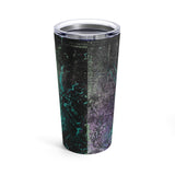 Pirate Sugar Skull Stainless Steel 20oz Tumbler/ Gothic Grunge Live Fast Die Pretty Travel Mug Gift