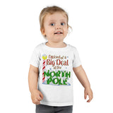 Christmas Children Toddler Shirts/ I'm Kind Of A Big Deal At The North Pole Kids Holiday Toddler T-Shirts