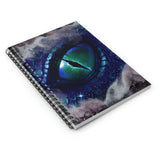 Halloween Journal/ Glam Ink Gothic Blue Medieval Dragon Notebook/ Diary Gift