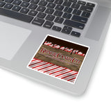 Christmas Stickers/ Kringle Candy Company Laptop Decal, Planner, Journal Vinyl Stickers