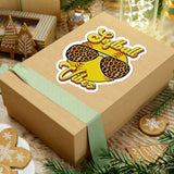 Softball Stickers/ Softball Vibes Leopard Glasses Laptop Decal, Planner, Journal Vinyl Stickers