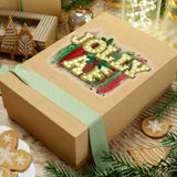 Christmas Stickers/ Jolly AF Marquee Lights Laptop Decal, Planner, Journal Vinyl Stickers