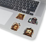 Halloween Stickers/ Gothic Witch’s Apothecary Fantasy Collection Laptop Decal, Planner, Journal Vinyl Sticker Pack