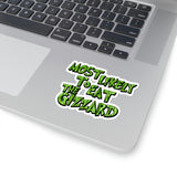 Christmas Stickers/ Funny Grinchy Quote Eat The Gizzard Laptop Decal, Planner, Journal Vinyl Stickers
