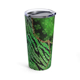 St. Patrick's Day Zebra Glam Irish Shamrocks 20oz Tumbler/ Travel Mug