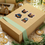 Halloween Stickers/ Zombie Creepy Pumpkin Monsters Collection Laptop Decal, Planner, Journal Vinyl Sticker Pack