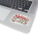 Christmas Stickers/ North Pole Candy Company Laptop Decal, Planner, Journal Vinyl Stickers
