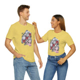 Valentine Shirts/ Gothic Tic Tac Toe Bones And Roses On Marbled Gray Paint Brushstrokes T shirts
