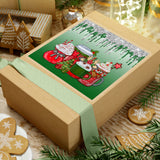 Christmas Stickers/ Holiday Coffee Whipped Cream Glam Laptop Decal, Planner, Journal Vinyl Stickers