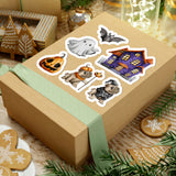 Halloween Stickers/ Halloween Town Collection C Laptop Decal, Planner, Journal Vinyl Sticker Pack