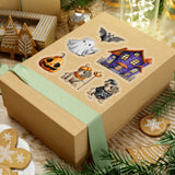 Halloween Stickers/ Halloween Town Collection C Laptop Decal, Planner, Journal Vinyl Sticker Pack