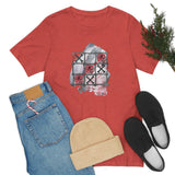 Valentine Shirts/ Gothic Tic Tac Toe Bones And Roses On Marbled Gray Paint Brushstrokes T shirts