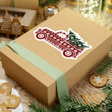 Christmas Stickers/ Old Fashion Farmhouse Truck Laptop Decal, Planner, Journal Vinyl Stickers