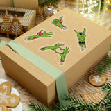 Halloween Stickers/ Green Zombie Hands Collection Laptop Decal, Planner, Journal Vinyl Sticker Pack