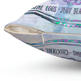 Easter Bunny Pillow/ Cottontail Candy Shop Wood Farmhouse Sign Chocolate Drips With Sprinkles Spring Decor