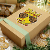 Softball Stickers/ Softball Vibes Leopard Glasses Laptop Decal, Planner, Journal Vinyl Stickers