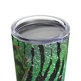 St. Patrick's Day Zebra Glam Irish Shamrocks 20oz Tumbler/ Travel Mug