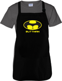 Batman Buttman Apron Gift/ Funny Batman Logo Adult BBQ/ Cooking Adjustable Apron