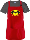 Batman Buttman Apron Gift/ Funny Batman Logo Adult BBQ/ Cooking Adjustable Apron