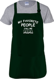 Grandfather Apron/ Grandpa, Papa Quote BBQ/ Cooking Adjustable Father’s Day Apron/ My Favorite People Call Me Papa