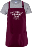 Grandfather Apron/ Grandpa, Papa Quote BBQ/ Cooking Adjustable Father’s Day Apron/ My Favorite People Call Me Papa