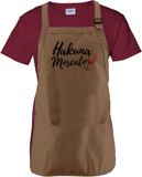 Hakuna Moscato Apron Gift/ Funny Wine Drinking Hakuna Matata BBQ Adjustable Apron