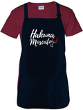Hakuna Moscato Apron Gift/ Funny Wine Drinking Hakuna Matata BBQ Adjustable Apron