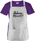 Hakuna Moscato Apron Gift/ Funny Wine Drinking Hakuna Matata BBQ Adjustable Apron