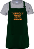 Halloween Apron/ Property Of Trick Or Treat University Alumni Funny Party BBQ/ Cooking Adjustable Apron