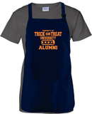 Halloween Apron/ Property Of Trick Or Treat University Alumni Funny Party BBQ/ Cooking Adjustable Apron