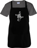 Treble Maker Cooking Apron Gift/ Music Lover/ Musician Adjustable Kitchen Apron