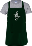 Treble Maker Cooking Apron Gift/ Music Lover/ Musician Adjustable Kitchen Apron