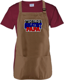 Grandfather Apron/ Grandpa, Papa Quote BBQ/ Cooking Adjustable Father’s Day Apron/ World’s Greatest Papa