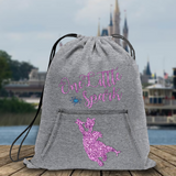 Disney Figment Backpack/ One Little Spark Journey Into Imagination Glitter Tote Park Bag