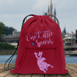 Disney Figment Backpack/ One Little Spark Journey Into Imagination Glitter Tote Park Bag