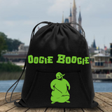 Disney Oogie Boogie Backpack/ Nightmare Before Christmas Halloween Fleece Tote Park Bag