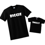Biggie Smalls Shirts/ Matching Father Son Hip Hop T-Shirts/ Funny Family Matching Shirts/ Dad To Be Gift