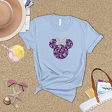 Disney 100 Anniversary Shirts/ Minnie Platinum Silver Glitter Bow Purple Years Of Wonder Mickey, Stitch, Winnie The Pooh, Simba T-Shirts