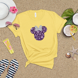 Disney 100 Anniversary Shirts/ Minnie Platinum Silver Glitter Bow Purple Years Of Wonder Mickey, Stitch, Winnie The Pooh, Simba T-Shirts
